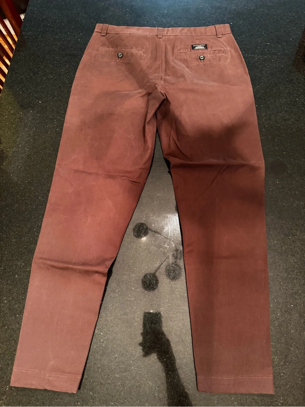 Banana Republic Men’s Rust Brown Chino Pants